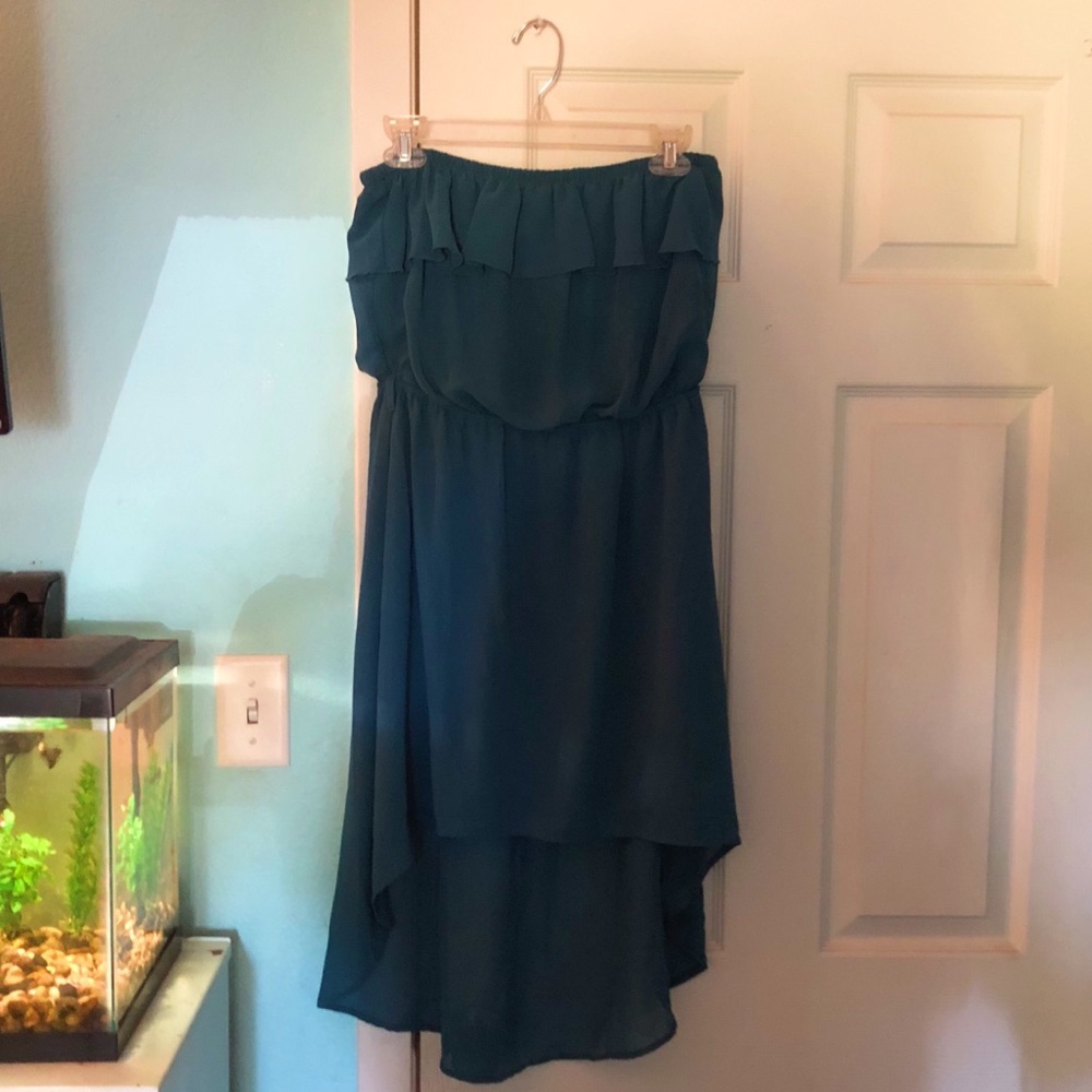 Strapless dress
